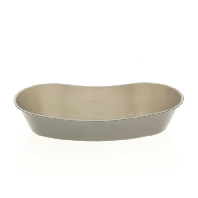 MEDLINE INDUSTRIES, INC. DYND80327 Medline Plastic Emesis Basins, 500 mL, Graphite, Case Of 250