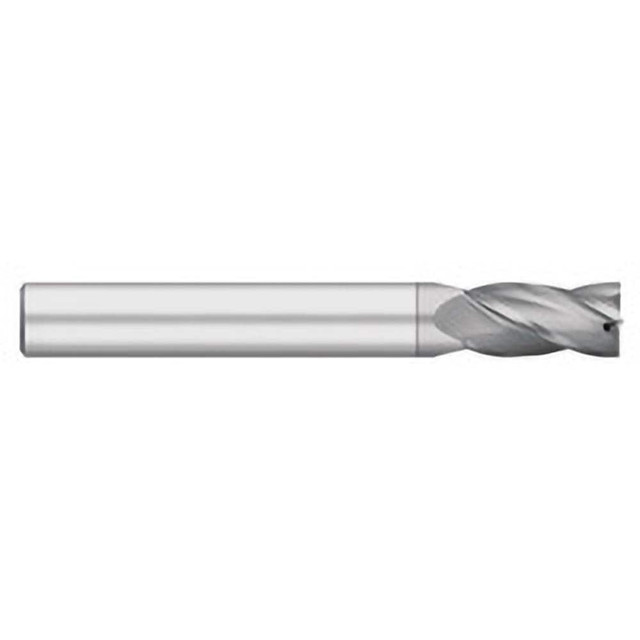 Titan USA TC95512 Square End Mill:  0.1875" Dia, 0.75" LOC, 0.1875" Shank Dia, 2.5" OAL, 4 Flutes, Solid Carbide