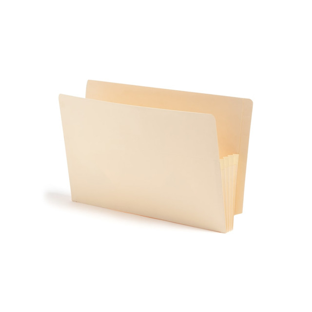 SMEAD MFG CO ETM1526E Smead End-Tab File Pockets , Legal Size (8 1/2in x 14in), 3 1/2in Expansion, Manila, Box Of 25 SMEAD MFG CO ETM1526E Smead End-Tab File Pockets , Legal Size (8 1/2in x 14in), 3 1/2in Expansion, Manila, Box Of 25