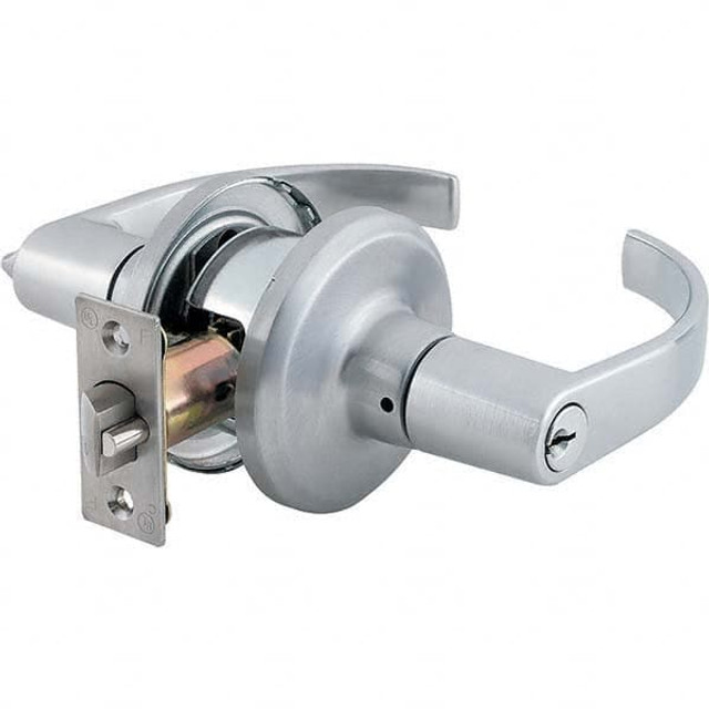 Dormakaba 7244938 Entrance Lever Lockset for 1-3/8 to 1-3/4" Thick Doors