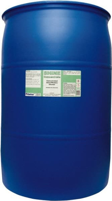 Detco 1541-055 Shine Concentrate, 55 Gal Drum, Concentrated Glass Cleaner