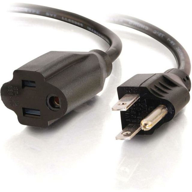 LASTAR INC. 29929 C2G 2ft 16 AWG Outlet Saver Power Extension Cord (NEMA 5-15P to NEMA 5-15R) - 2ft LASTAR INC. 29929 C2G 2ft 16 AWG Outlet Saver Power Extension Cord (NEMA 5-15P to NEMA 5-15R) - 2ft