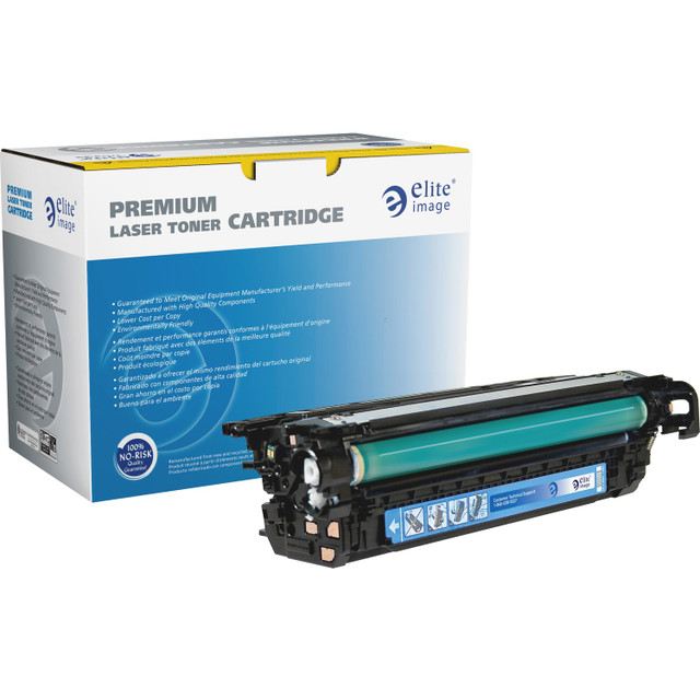 Elite Image 76187 Elite Image Remanufactured Laser Toner Cartridge - Alternative for HP 653A/X (CF321A) - Cyan - 1 Each