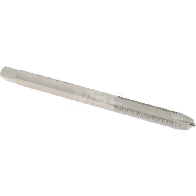 Hertel K008175AS Spiral Point Tap: #6-40 UNF, 2 Flutes, Plug, 2B/3B Class of Fit, High Speed Steel, Bright Finish