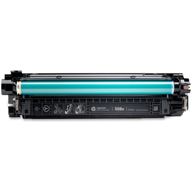 HP Inc. HP CF362A HP 508A (CF362A) Original Laser Toner Cartridge - Single Pack - Yellow - 1 Each