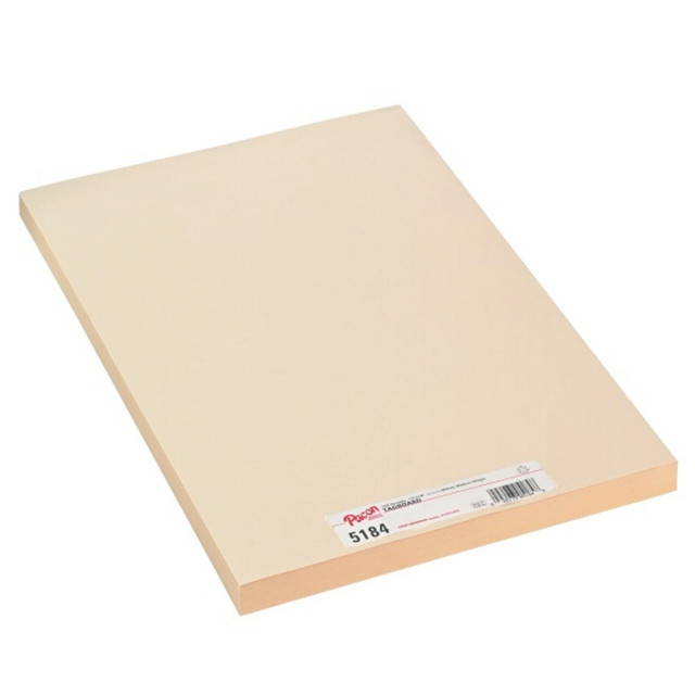 PACON CORPORATION 5184 Pacon Tag Board, 12in x 18in, 105 Lb, Manila, Pack Of 100