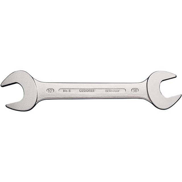 Gedore 6067580 Open End Wrench: 24 mm x 27 mm, Double End Head