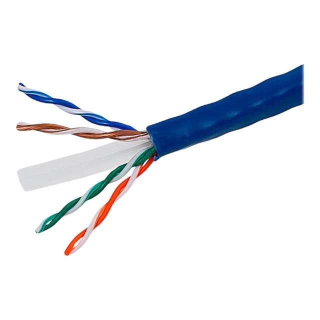 MONOPRICE, INC. Monoprice 8103  - Bulk cable - 1000 ft - UTP - CAT 6 - riser, solid - blue