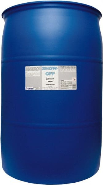 Detco 1546-055 Show Off, 55 Gal Drum, Glass Cleaner & Polish