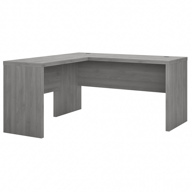 BUSH INDUSTRIES INC. Bush Business Furniture ECH026MG  Echo 60inW L-Shaped Corner Desk, Modern Gray, Standard Delivery