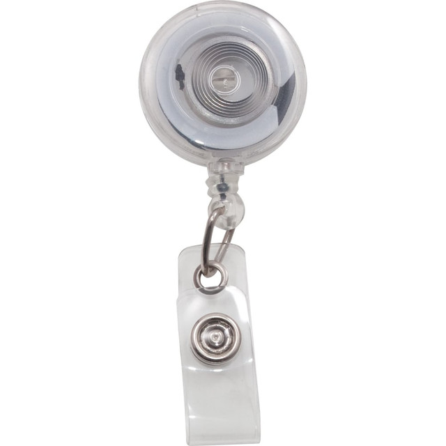 ADVANTUS CORP. 75473 Advantus Translucent Retractable ID Card Reel with Snaps - Plastic, Nylon - 12 / Pack - Translucent ADVANTUS CORP. 75473 Advantus Translucent Retractable ID Card Reel with Snaps - Plastic, Nylon - 12 / Pack - Translucent