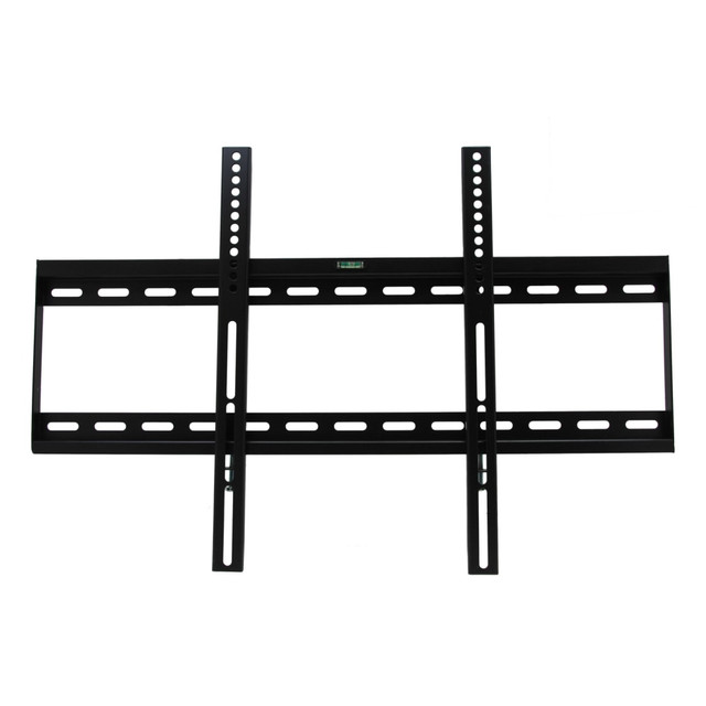 MEGAGOODS, INC. 99590111M MegaMounts Easy-Glide Fixed Wall Mount For Screens 32 - 50in, 8inH x 18inW x 1-3/8inD, Black
