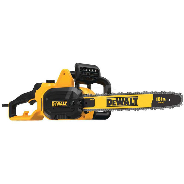 DeWALT DWCS600 Chainsaw: 120V Plug-in, 4 hp, 18" Bar Length