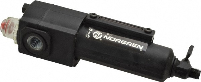 Norgren L72M-2AP-QEN Compact Compressed Air Lubricator: 1/4" Port, NPTF Ends, 36 CFM