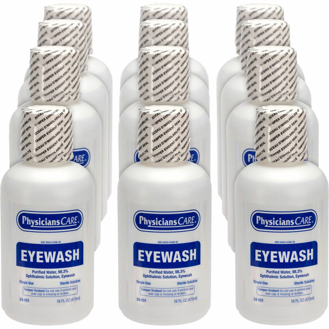 First Aid Only, Inc First Aid Only 24101CT First Aid Only Sterile Ophthalmic Solution Eyewash