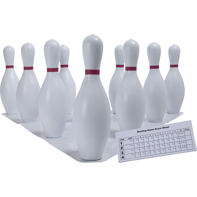 Champion Sports BP10 Champion Sports Plastic Bowling Pin Set