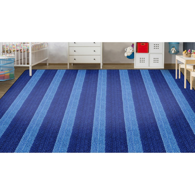 Flagship Carpets, LLC Flagship Carpets FA1006-58FS Flagship Carpets Basketweave Stripes Classroom Rug