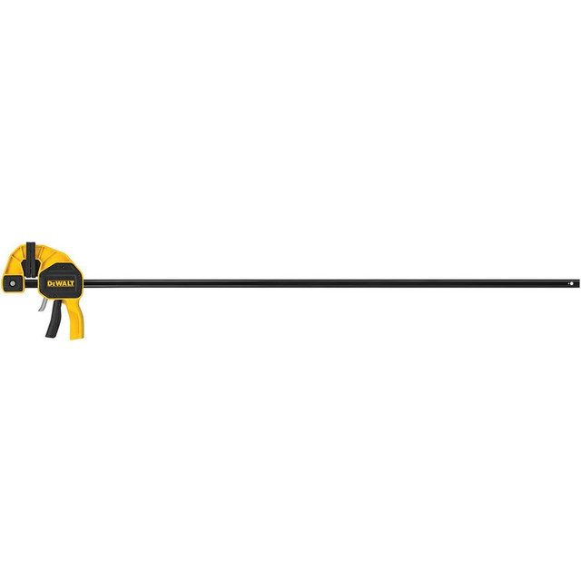 DeWALT DWHT83188 Bar Clamps; Maximum Capacity (Inch): 50 ; Clamping Pressure (Lb.): 600.00 ; Overall Length (Inch): 50 ; Throat Depth (Inch - 0 Decimals): 3-3/4 ; Includes: 1-Trigger Clamp