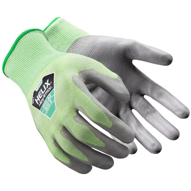 HexArmor. 1050-XL (10) Cut & Puncture Resistant Gloves: Size X-Large, ANSI Cut A3, ANSI Puncture 2, Polyurethane,