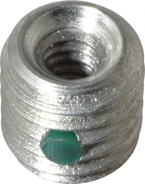 MSC 29001 Thread Locking Insert: #10-24 Internal Thread, 3/8-16 External Thread, UNC, 13/32" OAL, Thread Repair