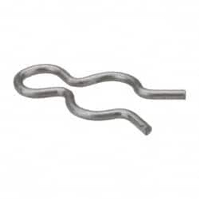 MSC C207-BPXS2303 7/32" Groove, 5/8" Long, Stainless Steel Hair Pin Clip