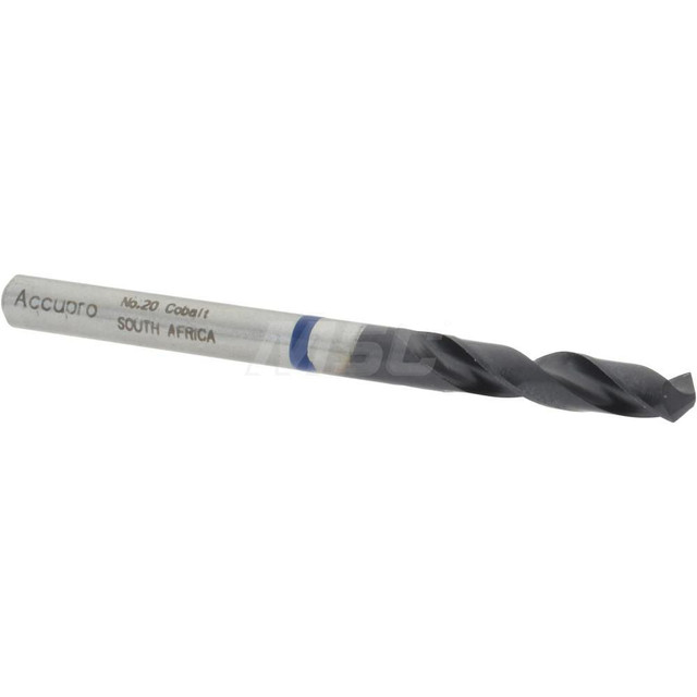 Accupro 1BS0409-AC Screw Machine Length Drill Bit: 0.161" Dia, 120 °, Cobalt