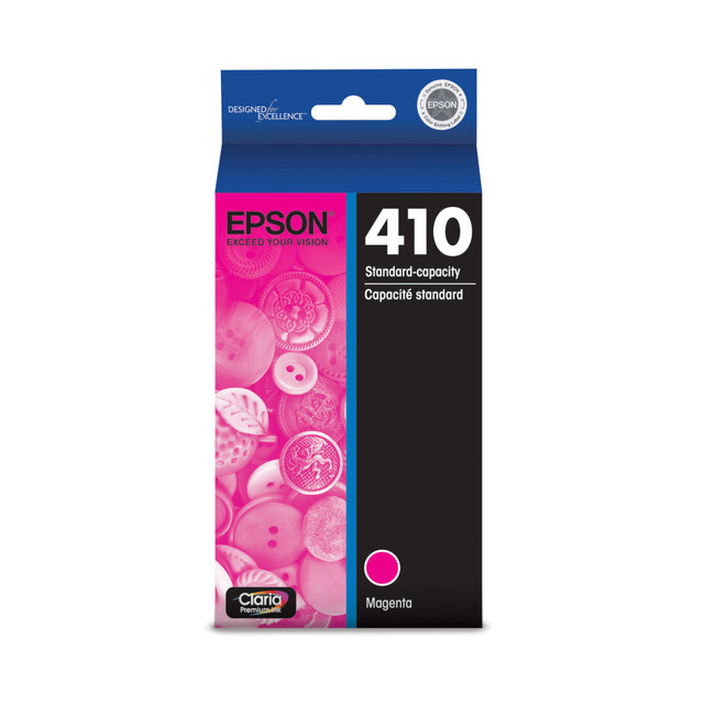 EPSON AMERICA INC. T410320-S Epson 410 Claria Premium Magenta Ink Cartridge, T410320-S