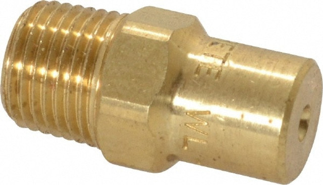 Bete Fog Nozzle 1/8WL-3/4 60@4 Brass Low Flow Whirl Nozzle: 1/8" Pipe, 60 ° Spray Angle