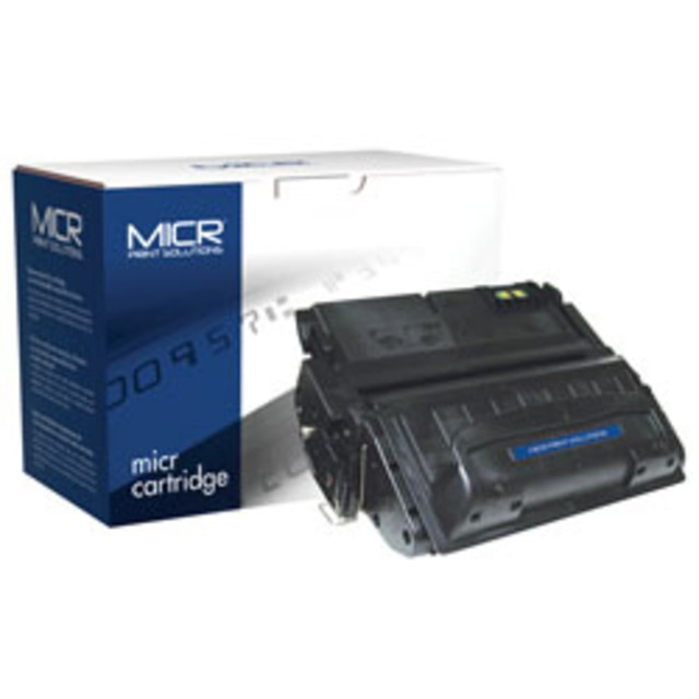 CLOVER TECHNOLOGIES GROUP, LLC MICR Print Solutions 42AM  Black Toner Cartridge Replacement For HP 42A, Q5942A, MCR42AM