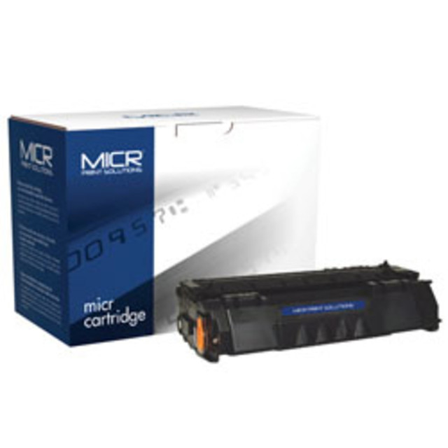 CLOVER TECHNOLOGIES GROUP, LLC MICR Print Solutions MCR49AM  Black Toner Cartridge Replacement For HP 49A, Q5949A, MCR49AM