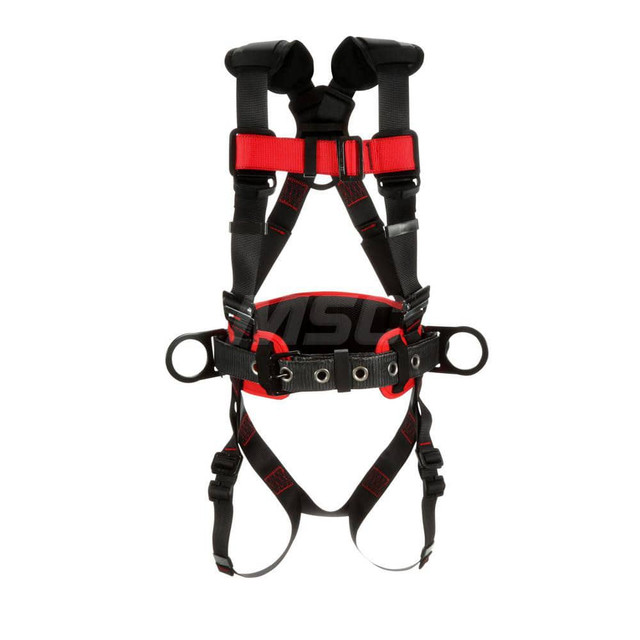 DBI-SALA 7012816647 Fall Protection Harnesses: 420 Lb, Construction Style, Size 2X-Large, For Positioning, Polyester, Back & Side