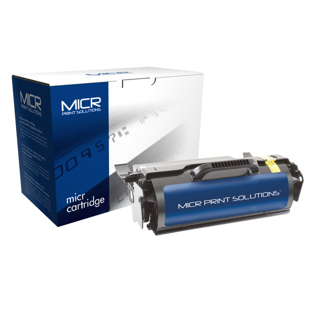CLOVER TECHNOLOGIES GROUP, LLC MCR650M MICR Print Solutions Remanufactured Black MICR Toner Cartridge Replacement For Lexmark T650H21A, MCR650M