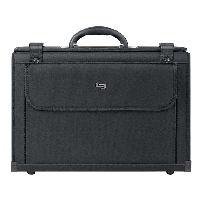 UNITED STATES LUGGAGE PV50-4 Solo New York Classic Catalog Case For 16in Laptops, Black UNITED STATES LUGGAGE PV50-4 Solo New York Classic Catalog Case For 16in Laptops, Black
