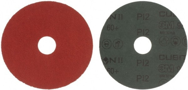 3M 7000119207 Fiber Disc:  4-1/2" Disc Dia,  60 Grit,  Ceramic