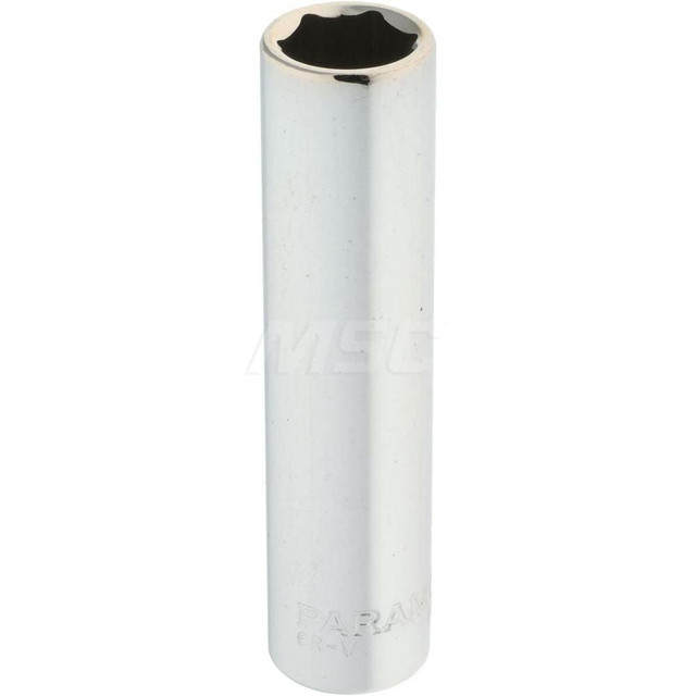 Paramount PAR-14SKT-L-8 Deep Hand Socket: 8 mm Socket, 6-Point