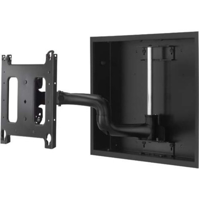 CHIEF MFG INC Chief PWRIW2000B  PWRIW-2000B - Mounting component (swing arm) - for flat panel - screen size: up to 65in - in-wall mounted