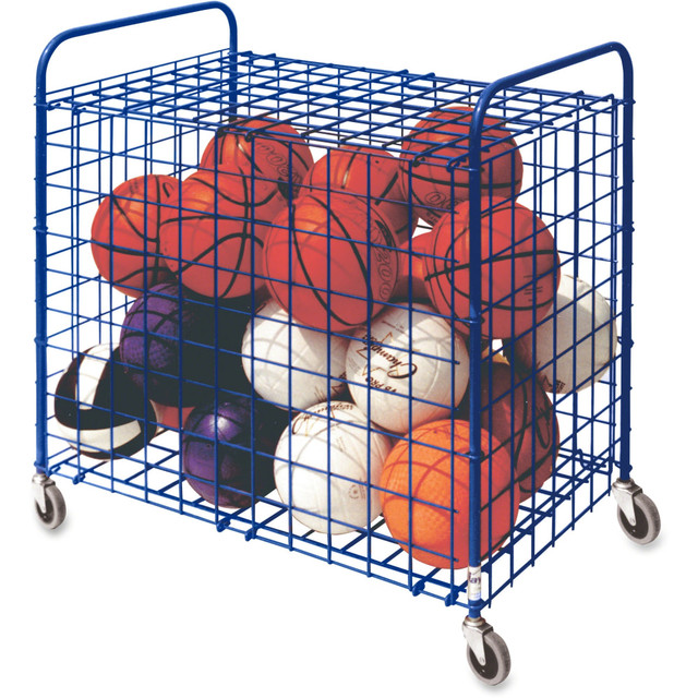 CHAMPION SPORTS LFX Full Size Lockable Ball Locker - Steel - 36in Length x 24in Width x 36in Height - Blue - 1 Each CHAMPION SPORTS LFX Full Size Lockable Ball Locker - Steel - 36in Length x 24in Width x 36in Height - Blue - 1 Each
