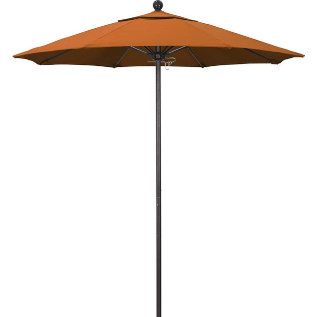 California Umbrella 194061620434 Patio Umbrellas; Fabric Color: Tuscan ; Base Included: No ; Fade Resistant: Yes ; Diameter (Feet): 7.5 ; Canopy Fabric: Pacifica