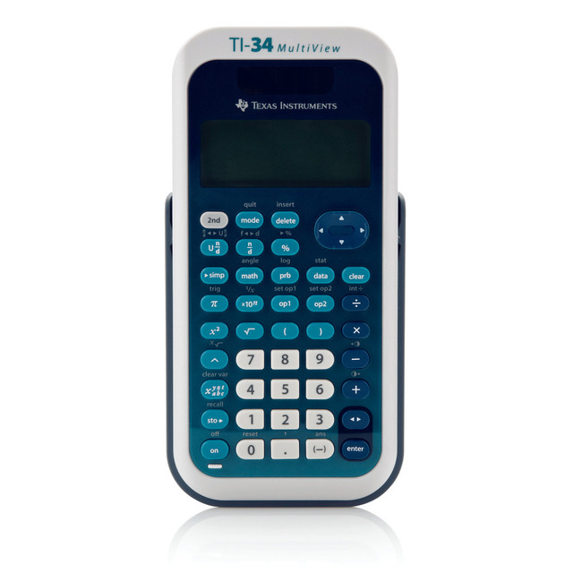TEXAS INSTRUMENTS INC. Texas Instruments 34MV/TBL/1L1/A  TI-34 MultiView Scientific Calculator