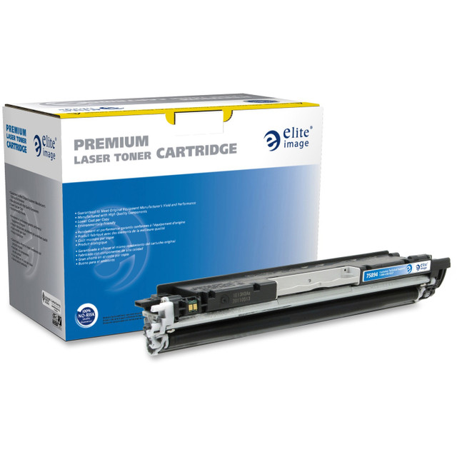 Elite Image 75894 Elite Image Remanufactured Laser Toner Cartridge - Alternative for HP 126A (CE310A) - Black - 1 Each