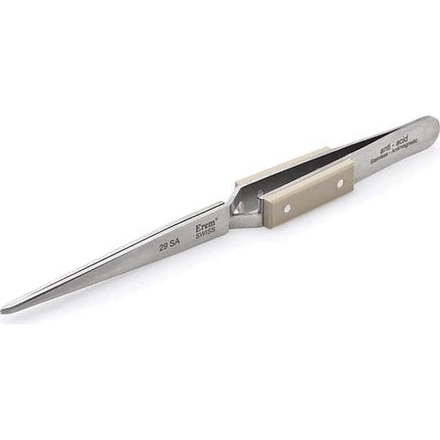 Erem T29SA Precision Tweezer: Straight, 5.906" OAL