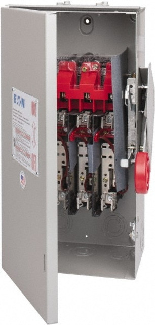 Eaton Cutler-Hammer DH362NRK Safety Switch: NEMA 3R, 60 Amp, Fused