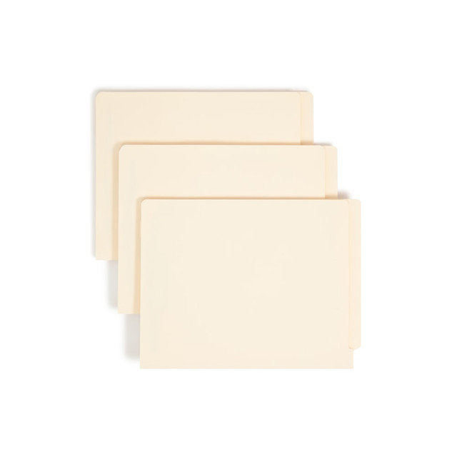 SMEAD MFG CO 34220 Smead End-Tab Fastener Folders With Dividers, Letter Size, Manila, Box Of 50 (34220) SMEAD MFG CO 34220 Smead End-Tab Fastener Folders With Dividers, Letter Size, Manila, Box Of 50 (34220)