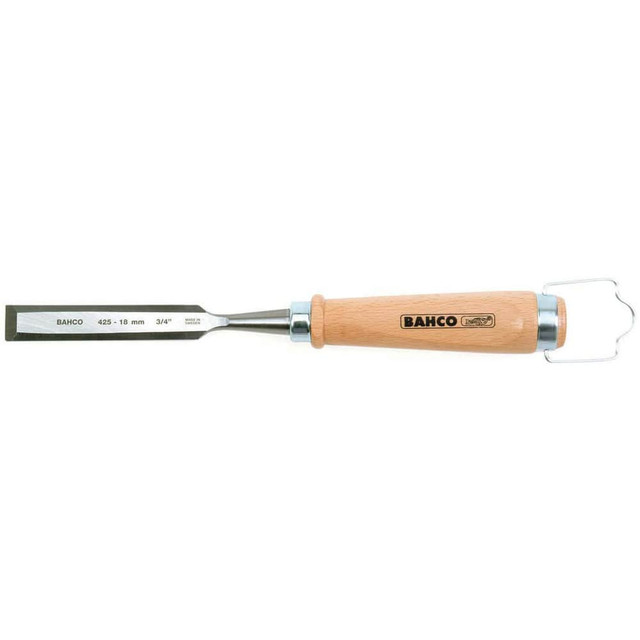 Bahco 425-38 Chisels; Chisel Type: Wood ; Chisel Style: Wood ; Blade Width (Decimal Inch): 1.5000 ; Tip Shape: Square ; Overall Length (Decimal Inch): 10.7500 ; Body Material: Steel