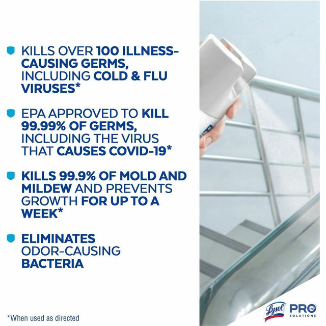 Reckitt Benckiser plc Lysol 89946 Lysol Crisp Linen Disinfectant Spray