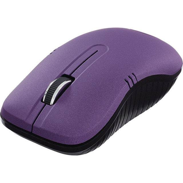 VERBATIM AMERICAS LLC 99781 Verbatim Commuter Series USB Type A Wireless Notebook Optical Mouse, Matte Purple