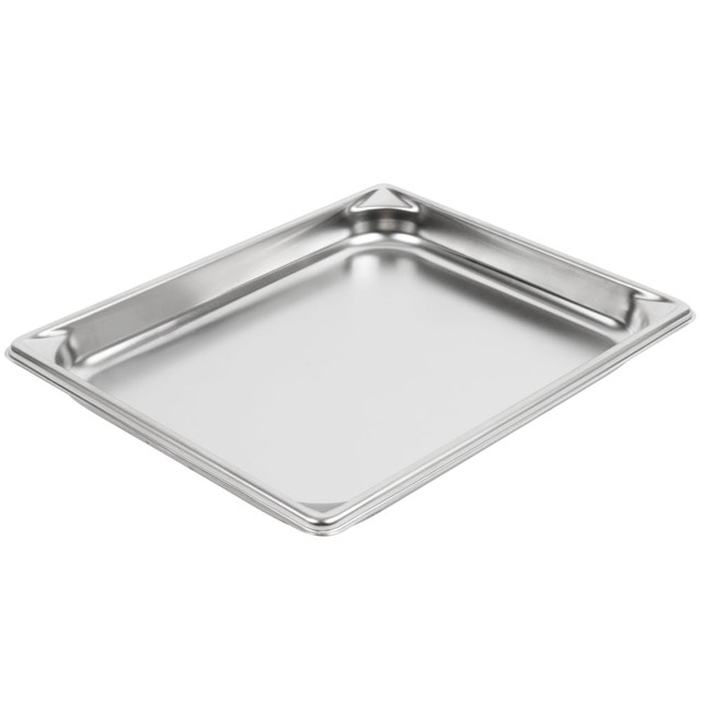 THE VOLLRATH COMPANY VL30212 Hoffman Stainless Steel Steam Table Pans, Anti-Jam, 1-1/4inH x 10inW x 13inD, Pack Of 6 Pans