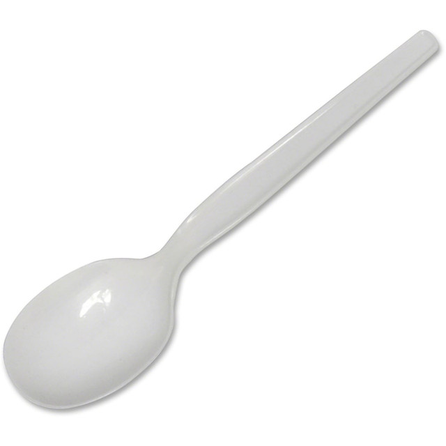 DIXIE FOODS PSM21 Dixie Medium-weight Disposable Soup Spoons by GP Pro - 1 Piece(s) - 1000/Carton - Soup Spoon - 1 x Soup Spoon - Polypropylene - White DIXIE FOODS PSM21 Dixie Medium-weight Disposable Soup Spoons by GP Pro - 1 Piece(s) - 1000/Carton - Soup Spoon - 1 x Soup Spoon - Polypropylene - White