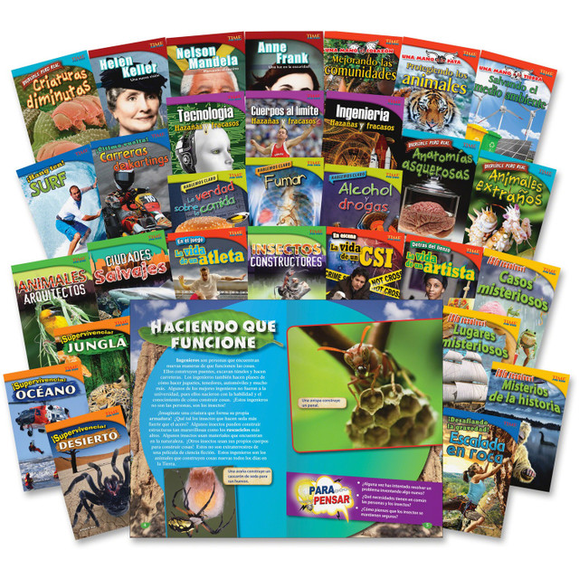 Shell Education 18386 Shell Education TFK Advanced 4th-Grade Spanish 30-book Set Printed Book Shell Education 18386 Shell Education TFK Advanced 4th-Grade Spanish 30-book Set Printed Book