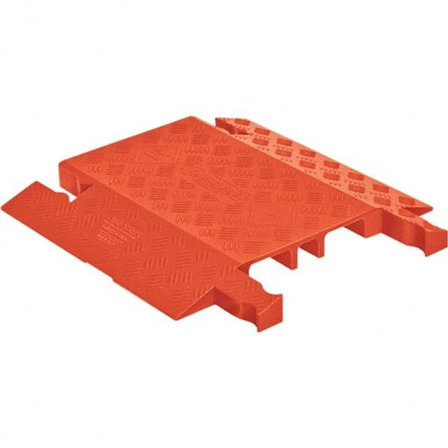 Checkers GD3-DO-O Floor Cable Cover: Polyurethane, 3 Channels, 1.325" Max Cable Dia